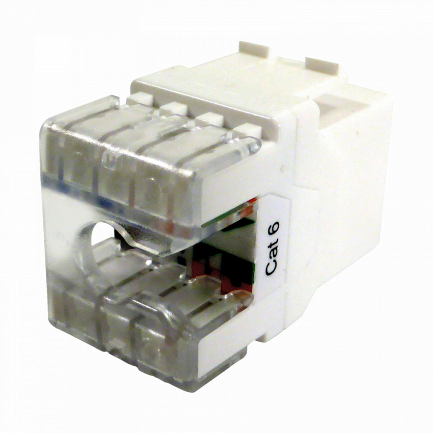 Conector RJ45 Hembra TELEVES UTP CAT 6 
