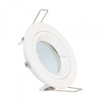Product Aro Downlight Circular Branco para Lâmpada LED GU10 / GU5.3 Corte Ø 65 mm 