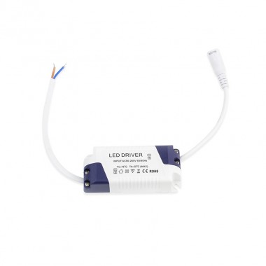 Producto de Placa LED 12W Circular SuperSlim Silver Corte Ø 155 mm