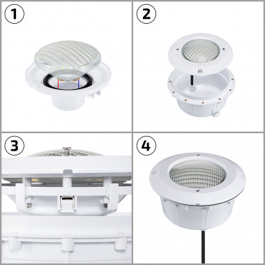 Producto de Bombilla Piscina LED Sumergible 12V AC/DC 18W IP68 PAR56