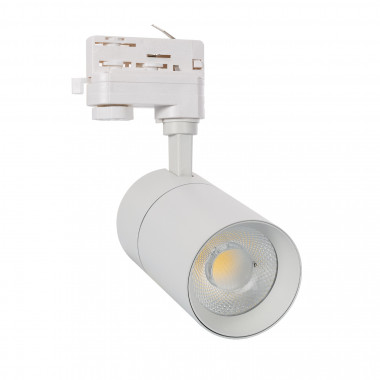 Producto de Foco Carril LED Trifásico 30W Regulable New Mallet Blanco No Flicker UGR15
