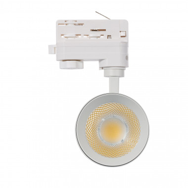 Producto de Foco Carril LED Trifásico 30W Regulable New Mallet Blanco No Flicker UGR15