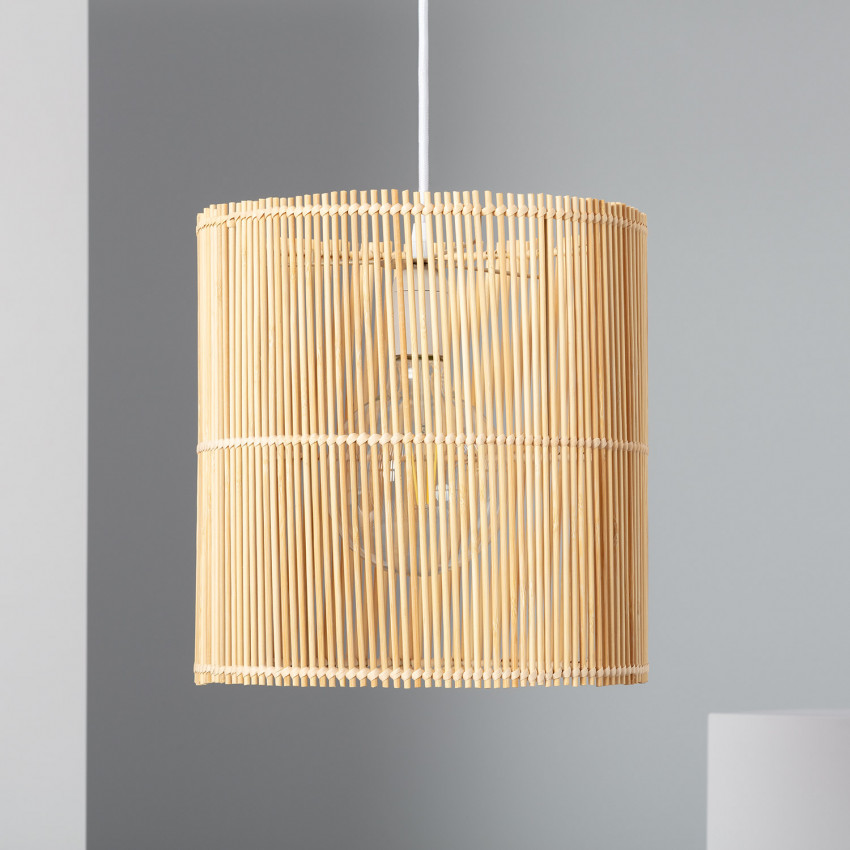 Lámpara Colgante de Bambú Skrini