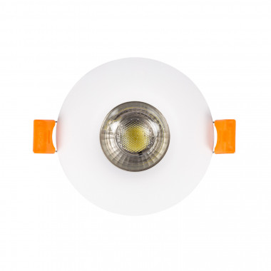 Producto de Aro Downlight Circular Design Blanco para Bombilla LED GU10 / GU5.3 Corte Ø 70 mm