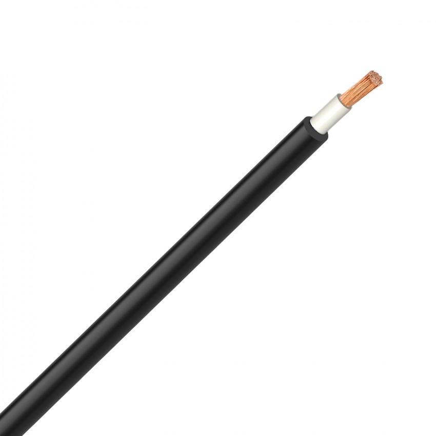 Cable Solar 10mm² PV ZZ-F Negro    