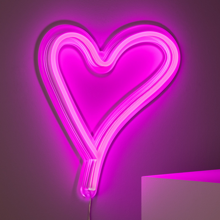 Neón LED Heart 12V