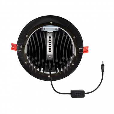 Producto de Foco Downlight Direccionable Circular LED 60W Negro SAMSUNG 125 lm/W LIFUD