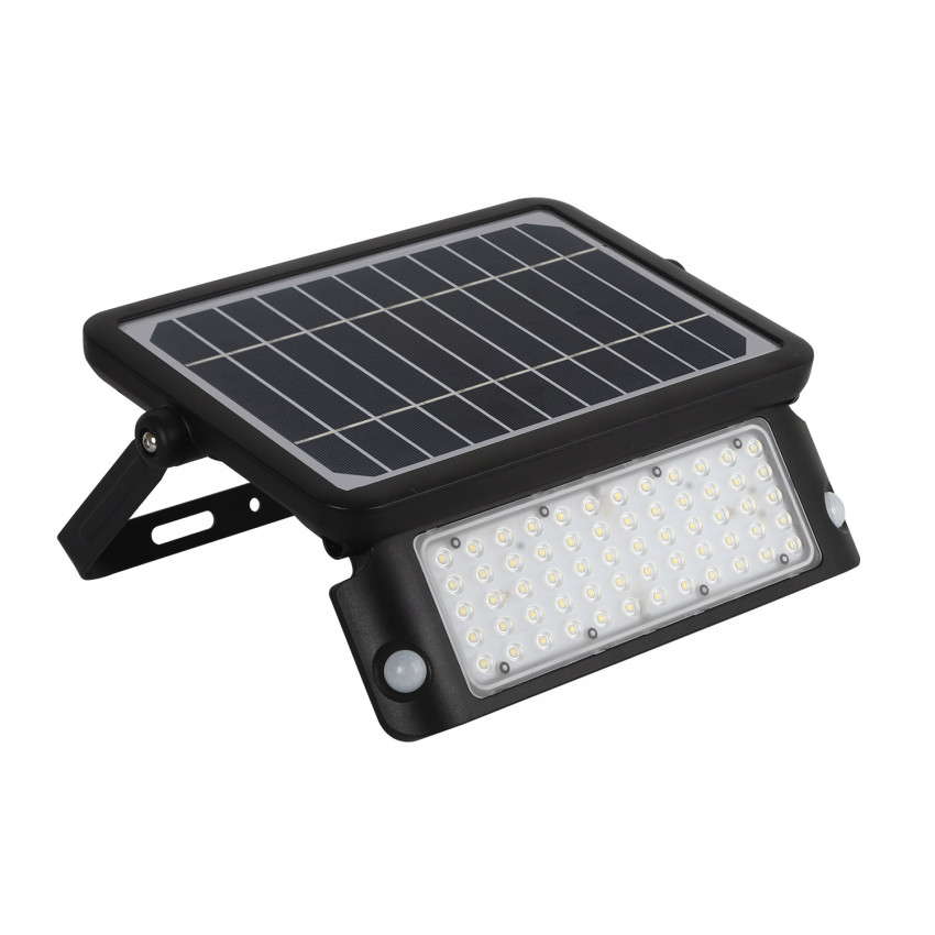 Produto de Foco Projector LED Solar 10W IP65 com Sensor de Movimento PIR e Crepúscular