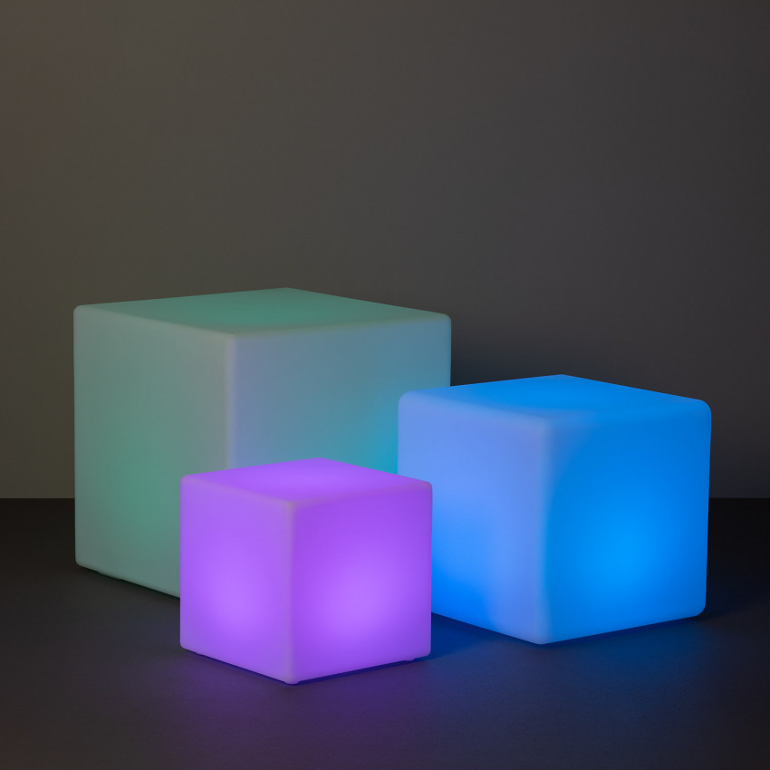 Cubo LED RGBW Recargable