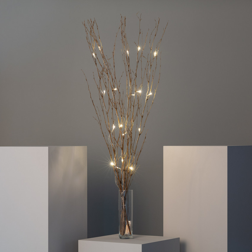 Produto de Ramos Decorativos LED Bambu Natural 1.2m