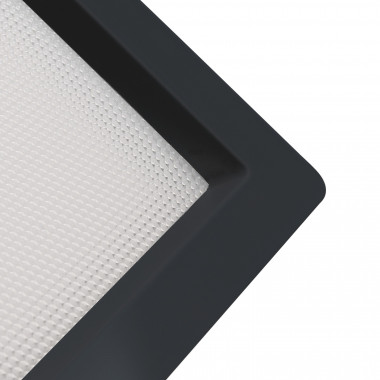 Producto de Downlight LED 25W SAMSUNG New Aero Slim Cuadrado 130 lm/W Microprismático (UGR17) LIFUD Negro Corte 165x165 mm