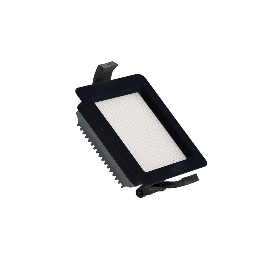 Downlight LED 10W New Aero Slim Quadrado 120lm/W (URG17) LIFUD Preto Corte 85x85 mm