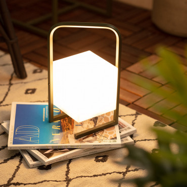 Product Candeeiro de mesa LED Portátil Tiber 2,5W para uso exterior com Bateria recarregável USB