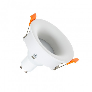 Product Aro Downlight Circular Branco para Lâmpada LED GU10 / GU5.3 Corte Ø 70 mm