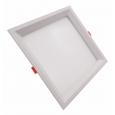 Placa LED 16W CCT Seleccionável Quadrada Slim Microprismático LIFUD (UGR17) LIFUD Corte 150x150 mm