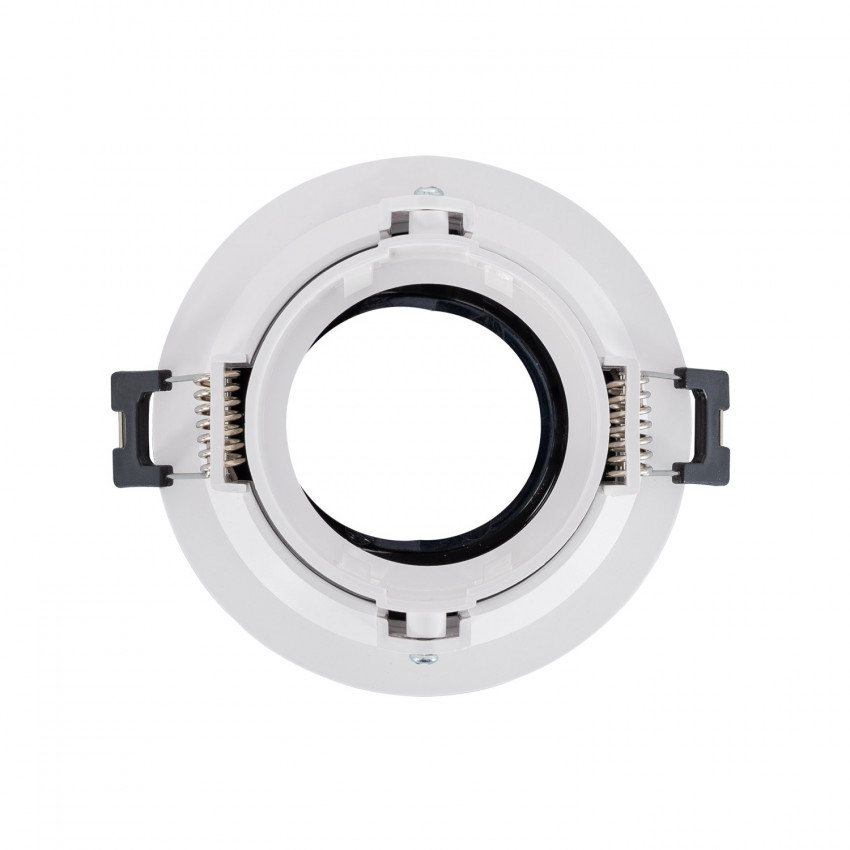 Foco Downlight Cónico GU10 6W Corte Ø 75 mm PC Galvanizado