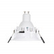 Foco Downlight Cónico GU10 6W Corte Ø 75 mm PC Galvanizado