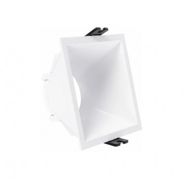 Product Aro Downlight Quadrado Baixo UGR para Lâmpada LED GU10 Corte 85x85 mm