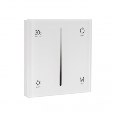 Producto de Controlador Regulador Pared Táctil para Tira LED Monocolor 12/24V DC RF