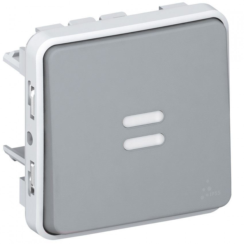 Pulsador Luminoso Componible LEGRAND Plexo 069542
