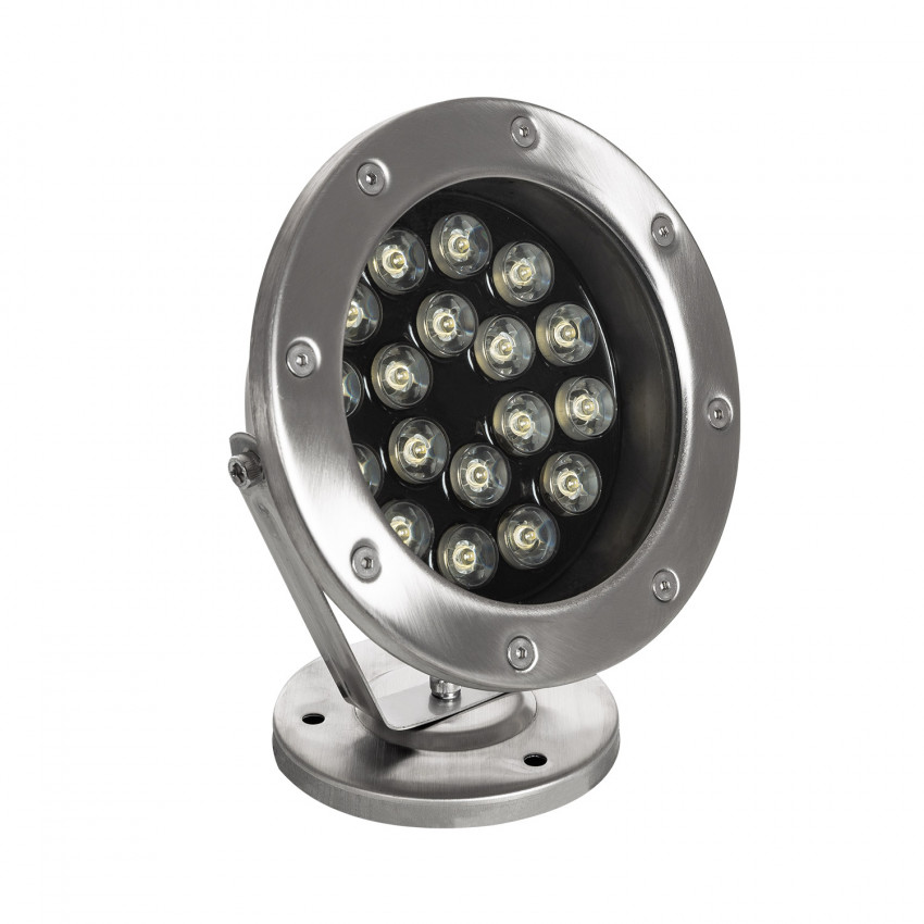 Foco Sumergible LED 18W Superficie 12V DC