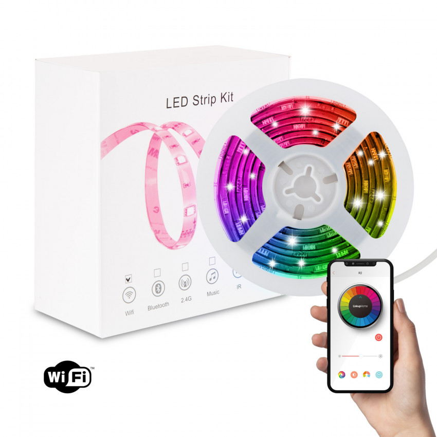 Fita LED Bluetooth 12V 30 LED/m 2m RGBW IP20 8W