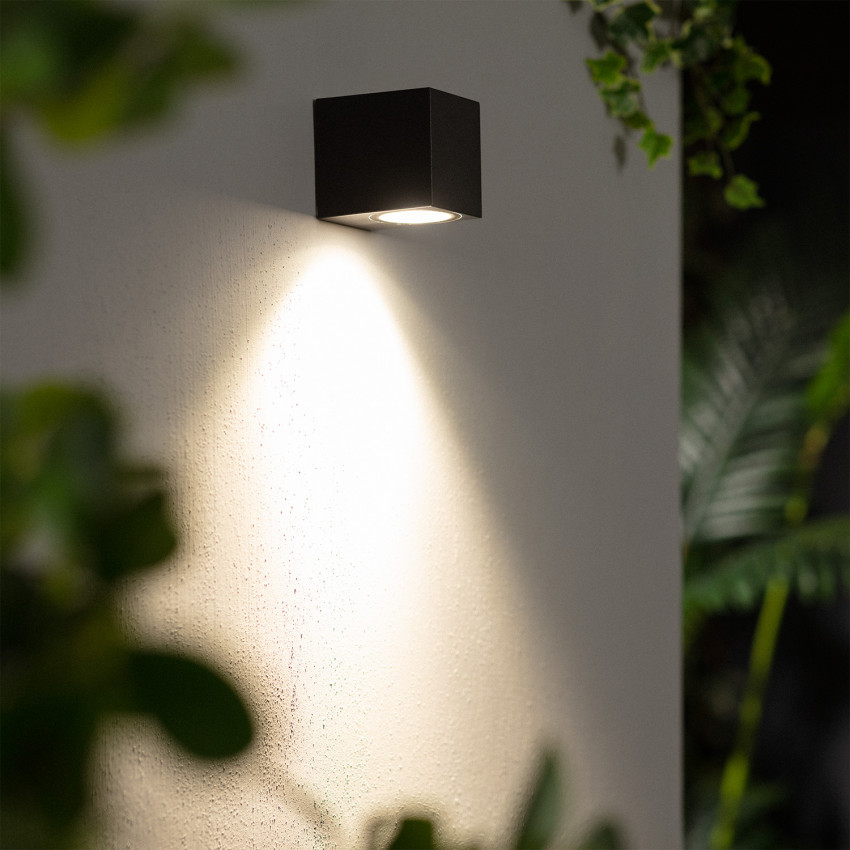 Producto de Aplique de Pared Exterior Miseno Negro