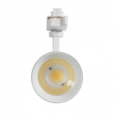 Producto de Foco Carril LED Monofásico 30W Regulable New Mallet Blanco No Flicker UGR15