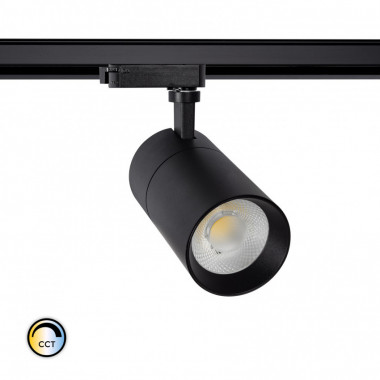 Foco Carril LED Monofásico 20W Regulable CCT Seleccionable New Mallet No Flicker UGR15