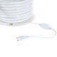 Producto de Bobina Neón LED Regulable 220V AC 120 LED/m 50 m Circular 360 Rosa IP67 a Medida Corte cada 100 cm