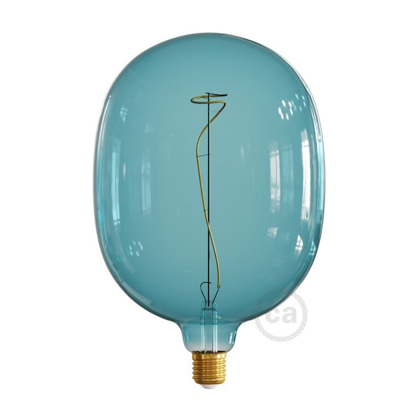 Producto de Bombilla Filamento LED E27 4W 100 lm Regulable Creative-Cables Egg Ocean Blue