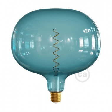 Bombilla Filamento LED E27 4W 100 lm Regulable Creative-Cables Cobble Ocean Blue