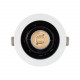 Foco Downlight LED COB Direccionable 360º Circular 12W (UGR19) Design Corte Ø 75 mm