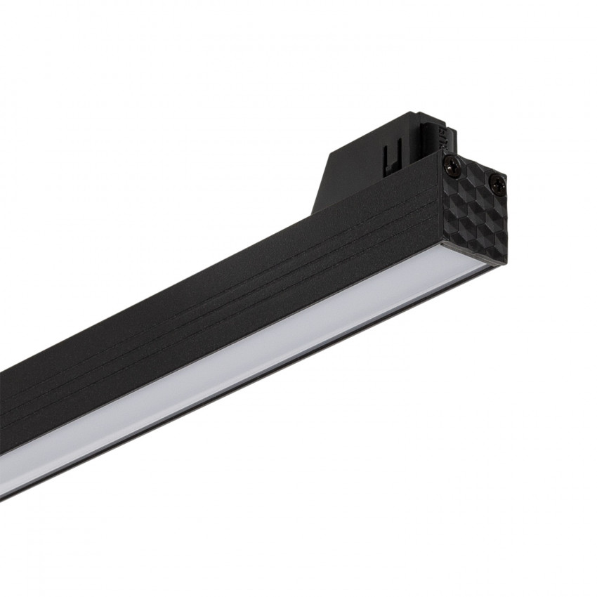 Foco Linear LED Opal para Carril Magnético Monofásico 20mm 48V 30W CRI90 (UGR16)