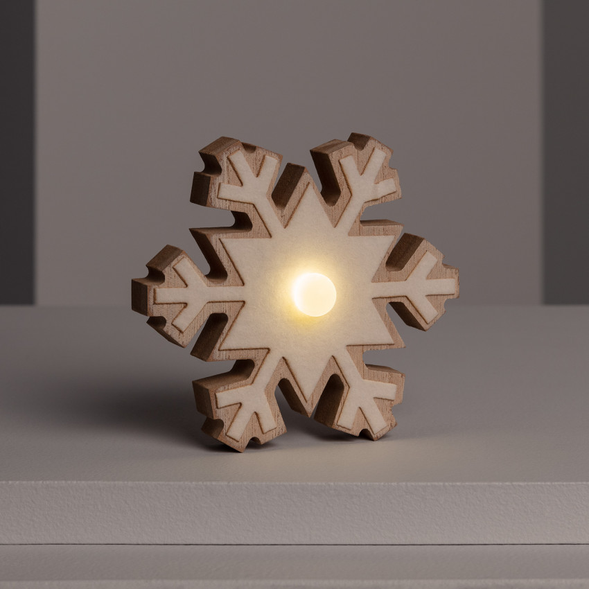 Producto de Copo de Nieve LED con Batería