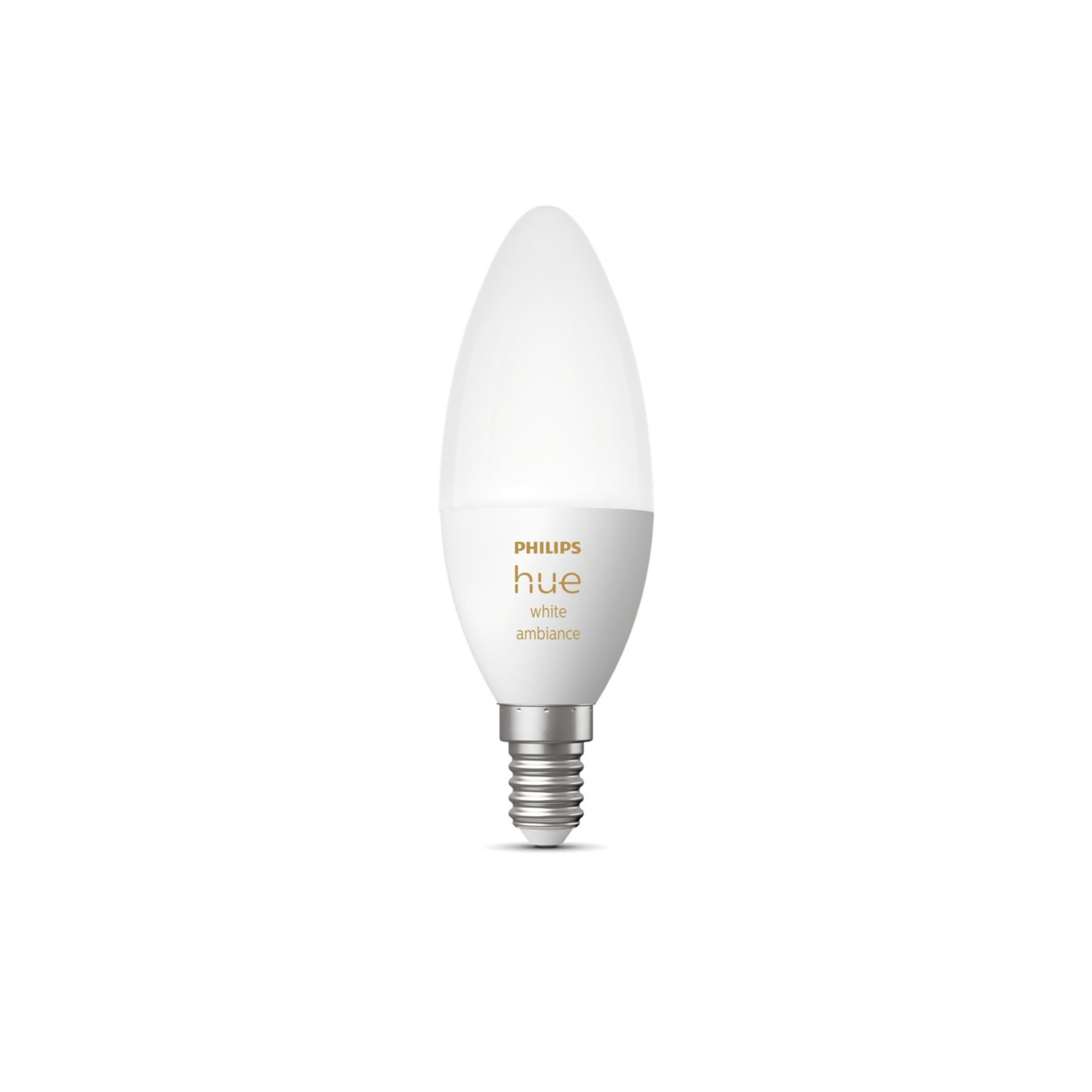 Produto de Lâmpada Inteligente LED E14 5.2W 470 lm B39 PHILIPS Hue White Ambiance