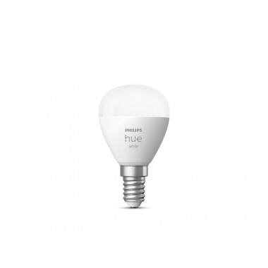 Bombilla Inteligente LED E14 5.7W 470 lm P45 PHILIPS Hue White
