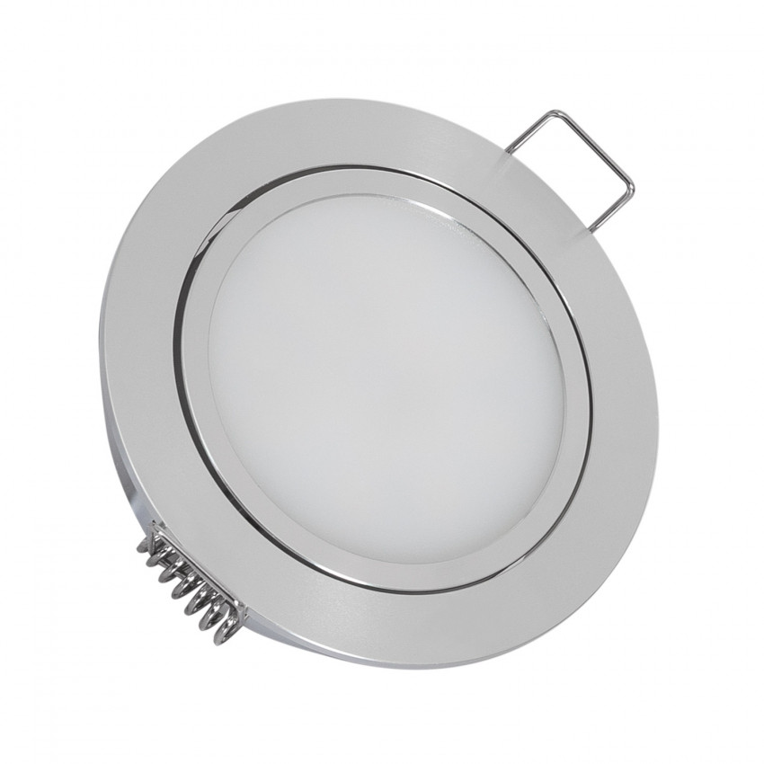 Downlight LED 3W 12V DC com Conector Rápido Corte Ø 67 mm 