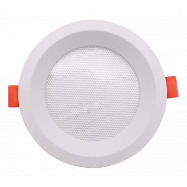 Producto de Placa LED 10W CCT Seleccionable Circular Slim Microprismático (UGR17) LIFUD Corte Ø 110 mm 