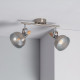 Foco Orientable Emer 2x Plata