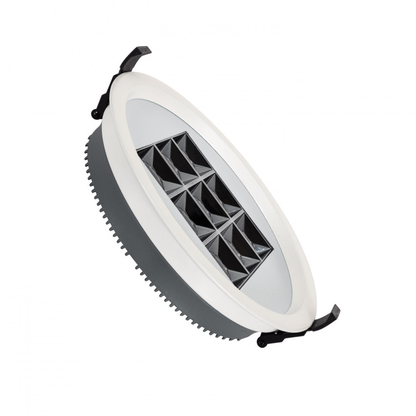 Foco Downlight LED 30W Circular (UGR17) Blanco Corte Ø 205 mm