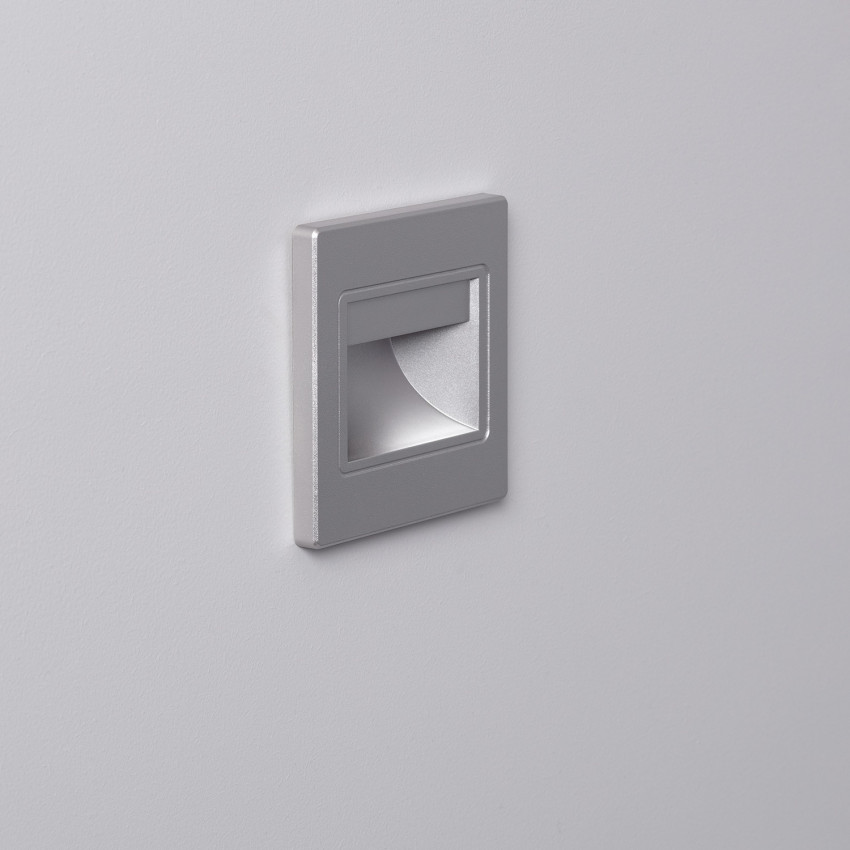 Producto de Baliza LED 1.5W Empotrable Pared Gris Randy