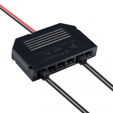 Producto de Conector Distribuidor de 6-10 salidas para Tiras LED Monocolor