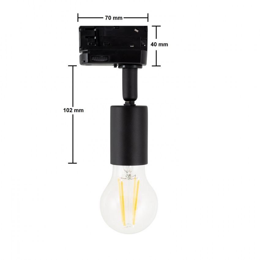 Foco LED Cree Crockett 30W para Carríl Trifásico