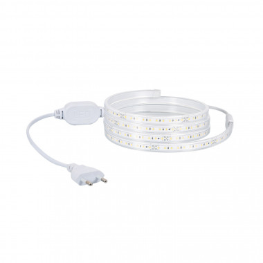 Producto de Bobina de Tira LED 220V 100 LED/m 50m Blanco Cálido IP67 Ancho 14mm Corte cada 25 cm