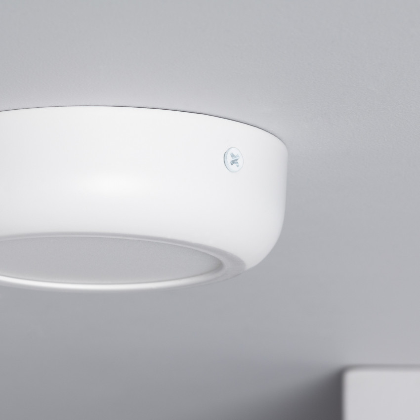 Placa de Superfície LED Circular White Design 6W