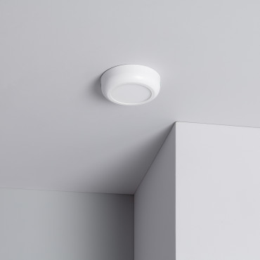 Product Plafón LED 6W Circular Metal Ø125 mm Design White