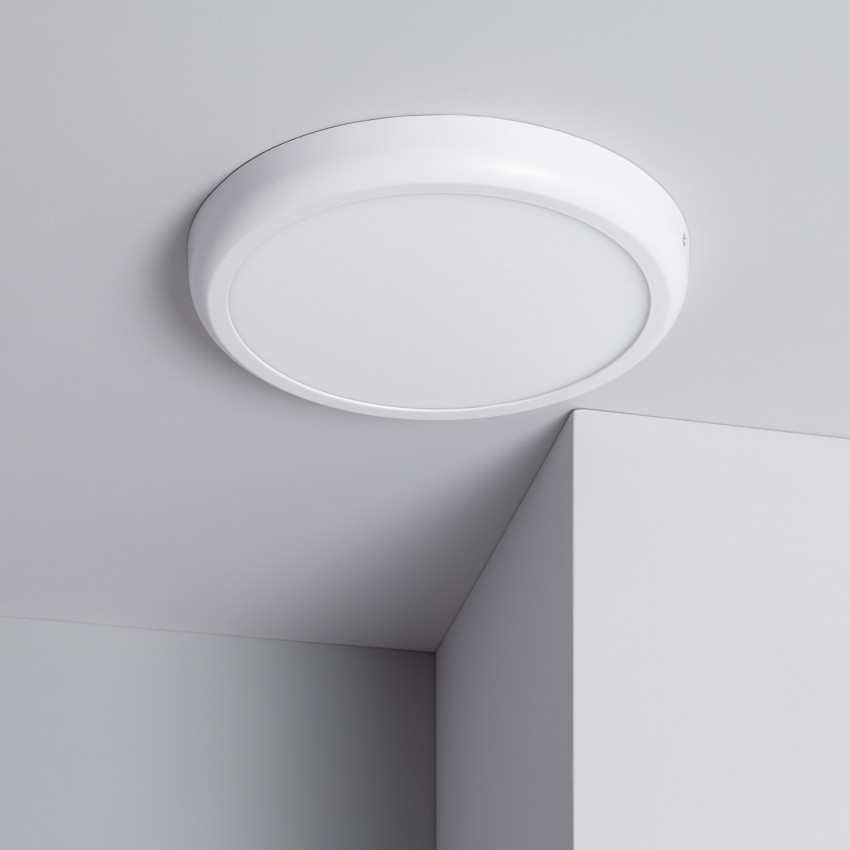 Plafón LED 24W Circular Metal Ø300 mm Design White