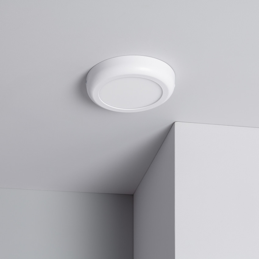 Plafón LED 12W Circular Metal Ø170 mm Design White