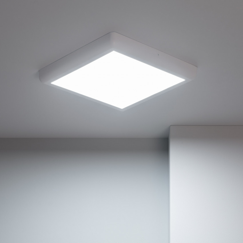 Placa Superfície LED Quadrada White Design 24W
